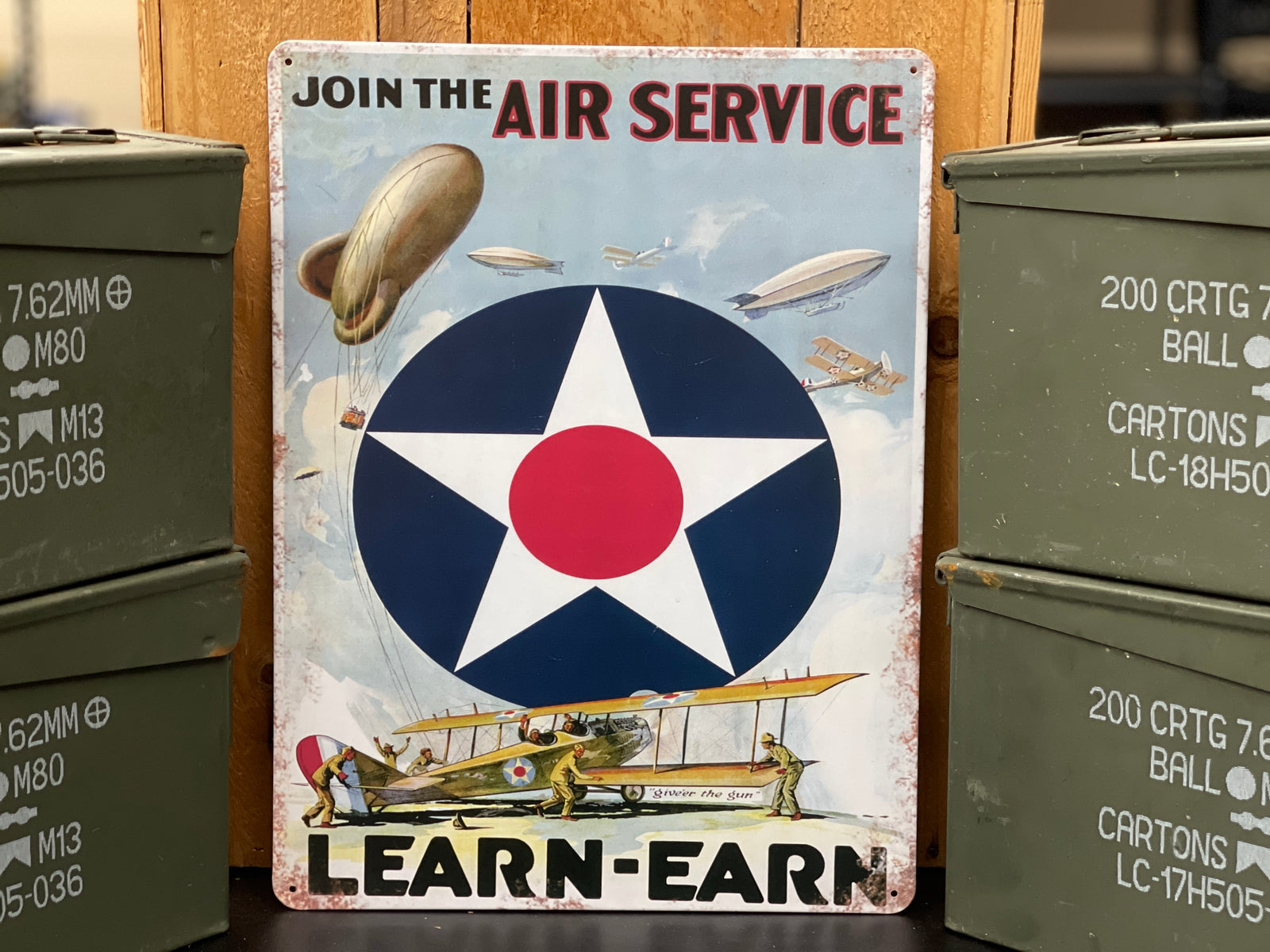 Air Service - Metal Sign