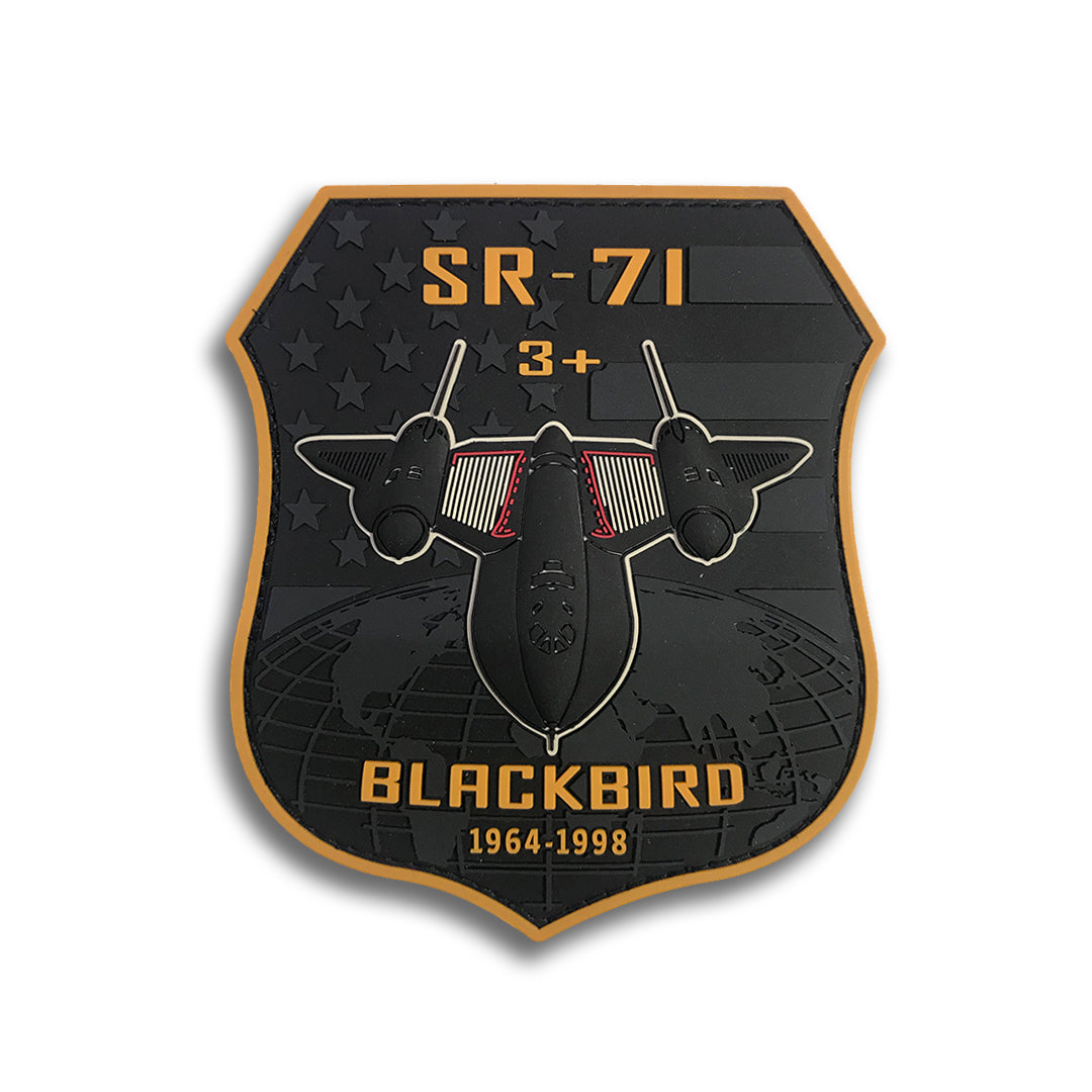 SR-71 Blackbird 4&quot; PVC Patch, Bunker 27