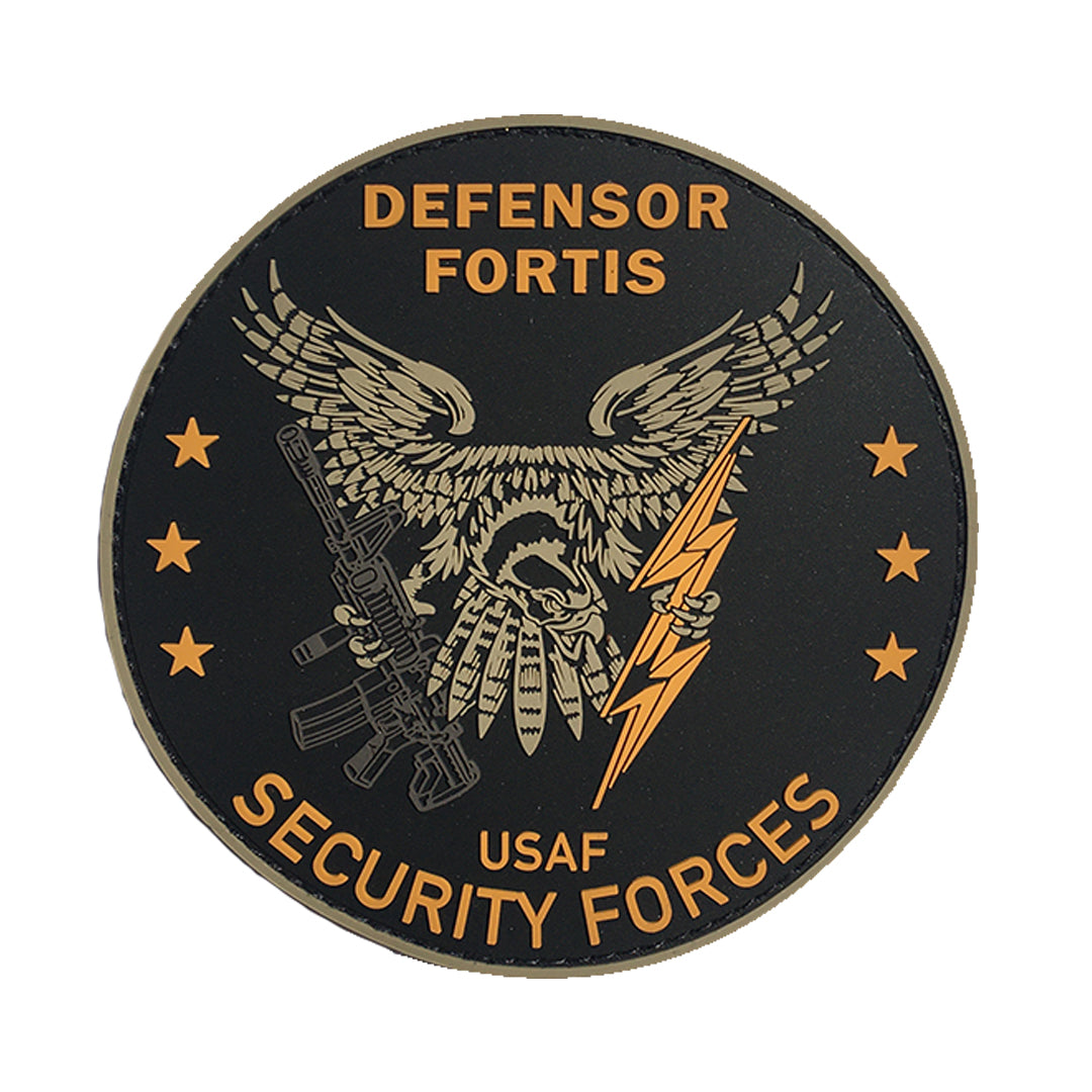 USAF Security Forces 4" PVC Patch, Bunker 27