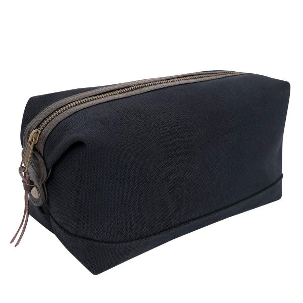 Canvas & Leather Travel Kit, Bunker 27
